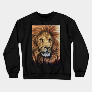 Lion Portrait Crewneck Sweatshirt